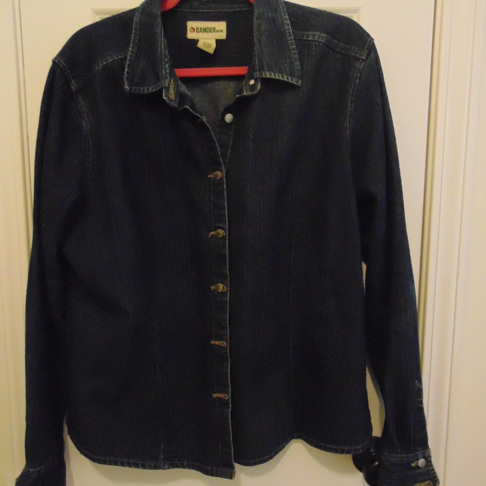 Gander MTN Vintage 70's Jean Jacket Women's  XL